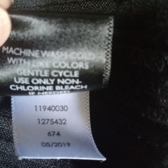 105 Torrid Black short sleeves top - Picture 6 of 7